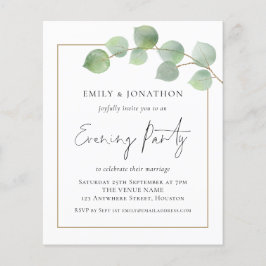 Lámina FIESTA nocturno Boda de Eucalyptus