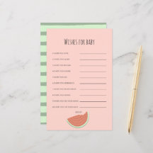 Fiesta por el cumpleaños de la sandía para el bebé