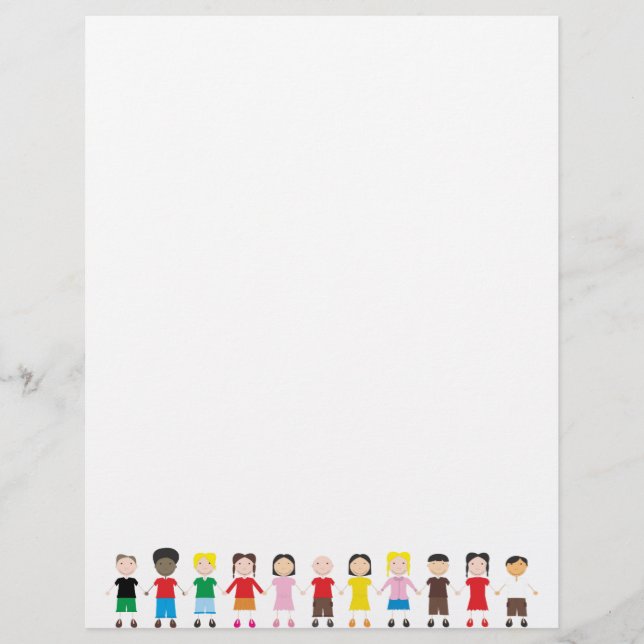Lámina Fila de niños (Anverso)