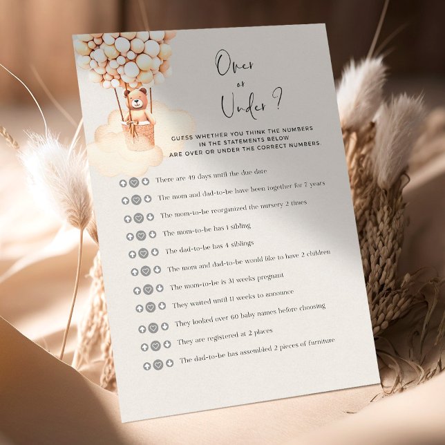 Lámina Fin O Debajo Del Juego De Baby Shower (Subido por el creador)