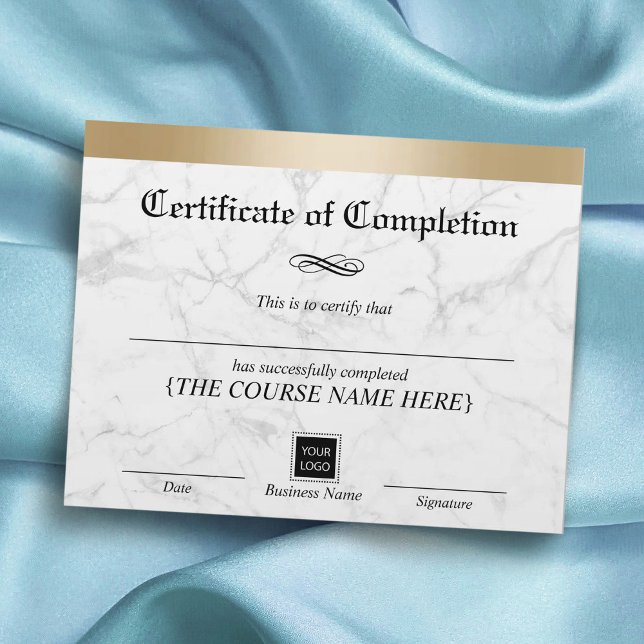 Lámina Finalización del certificado moderno de mármol de  (Subido por el creador)