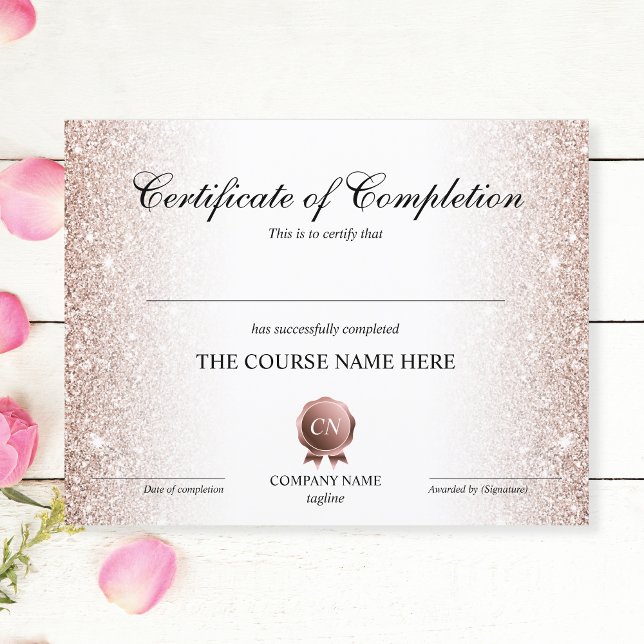 Lámina Finalización del curso de entrega de certificados  (Subido por el creador)