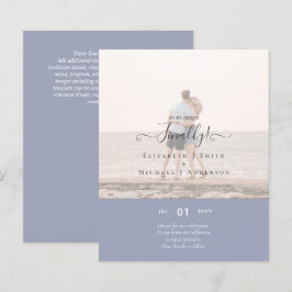 Lámina ¡Finalmente estamos comprometidos! FOTO DE INVITAC