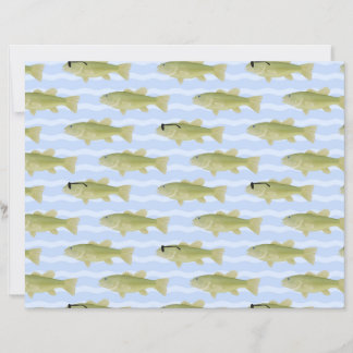 Lámina fish patterned paper