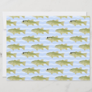 Lámina fish patterned paper