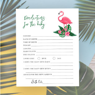 Lámina Flamingo rosa - predicciones y consejos para el be