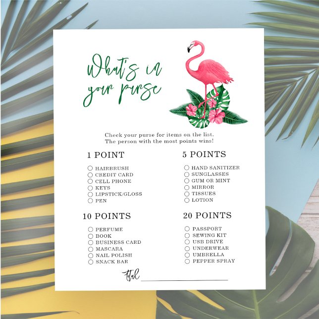 Lámina Flamingo rosa - Qué hay en la bolsa de su bebé duc (Subido por el creador)