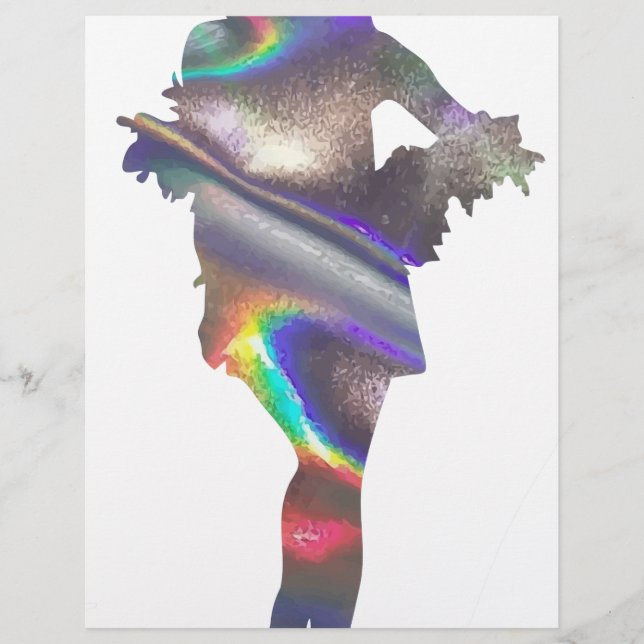 Lámina flapor holográfico (Anverso)