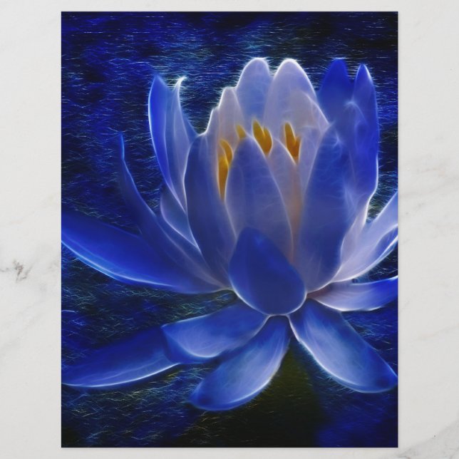 Lámina Flor de Lotus y su significado (Anverso)