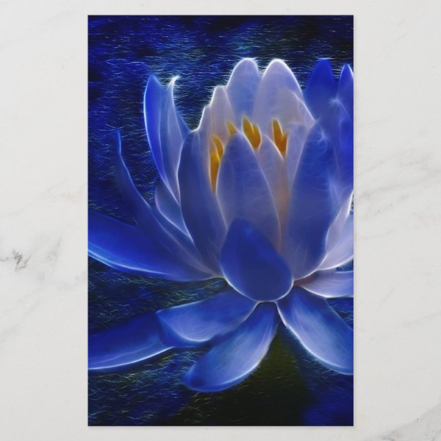 Lámina Flor de Lotus y su significado (Anverso)