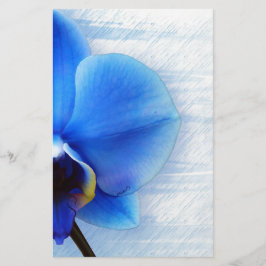 Lámina Flor de orquídea azul amor paz destino regalo