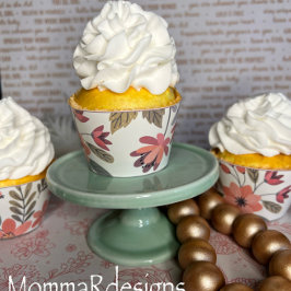 Lámina Flor de otoño Revestimientos de pasteles, envoltur