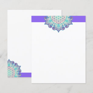 Lámina Flor de vida - Mandala india 2