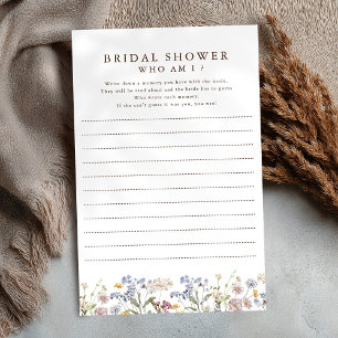 Lámina Flor salvaje de primavera colorida que soy yo jueg