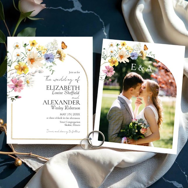 Lámina Flor silvestre de presupuesto | Invitación a la Bo (Subido por el creador)