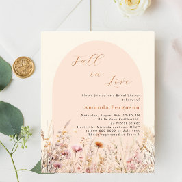 Lámina Flor silvestre otoño presupuesto de amor Ducha de 