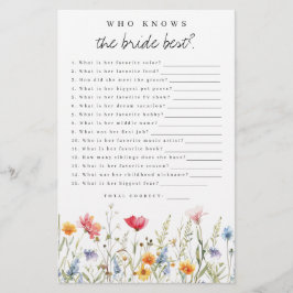 Lámina Flor silvestre que conoce el mejor juego de ducha