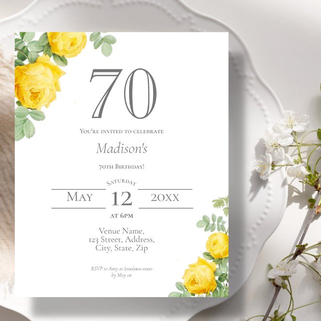 Lámina Flora amarilla | 70.ª invitación al presupuesto po (Subido por el creador)