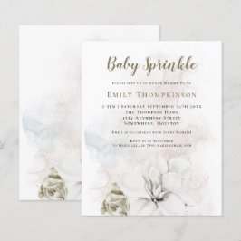 Lámina Floración de presupuesto Género Bebé Neutral Ducha