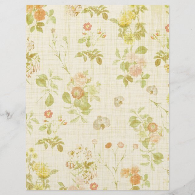 Lámina Floral 2 (Anverso)