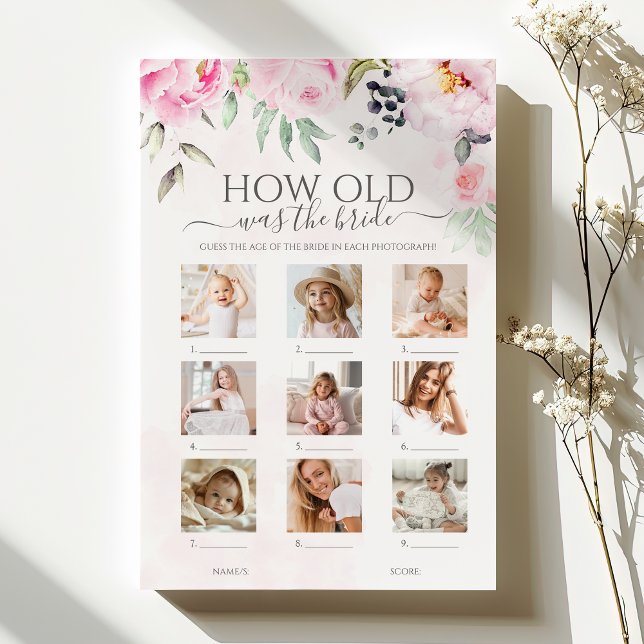 Lámina Floral Cuán viejo era el juego de la novia (Subido por el creador)