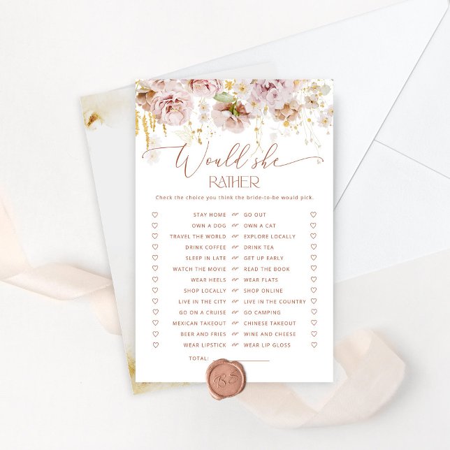 Lámina Floral de jardín Prefiere un juego de novias (Subido por el creador)
