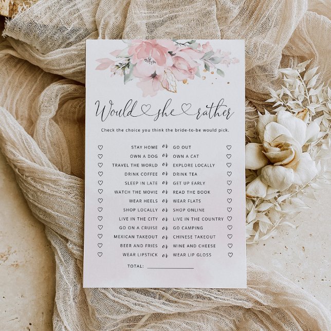 Lámina Floral Prefiere un juego de ducha de novia (Subido por el creador)