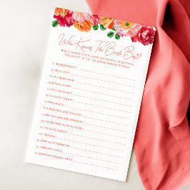 Lámina Floral rosa brillante que conoce el mejor juego de