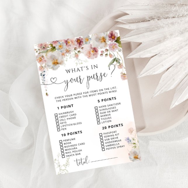 Lámina Flores acuáticas lo que hay en tu juego de bolso (Subido por el creador)