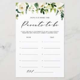 Lámina Flores Blancas De Invierno Cuán Anticuada Era La T