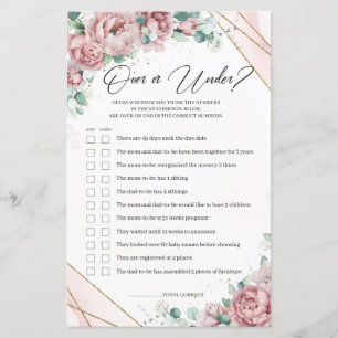 Lámina Flores bohemias imitan el oro durante o debajo del