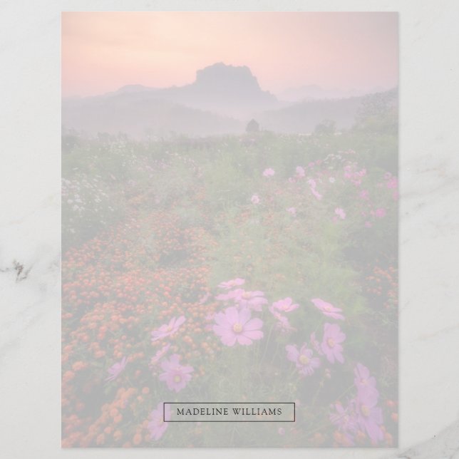 Lámina Flores | Chiang Dao, Chiang Mai, Tailandia (Anverso)