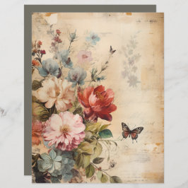 Lámina Flores Collage ventilado 2b