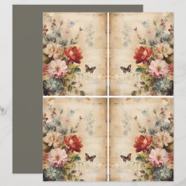 Lámina Flores Collage ventilado 2b