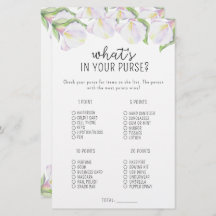 Flores de Calla - Qué hay en tu juego de bolsos