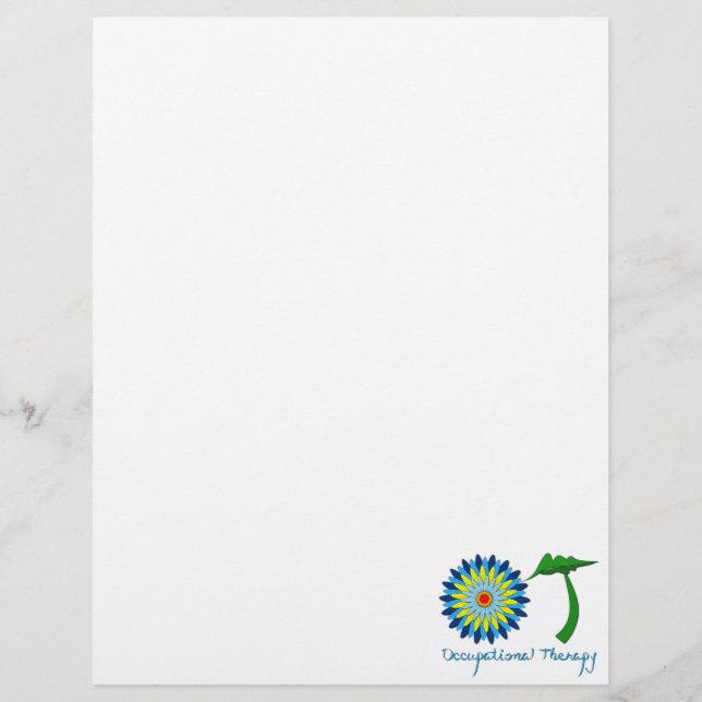 Lámina Flores de letras OT (Anverso)