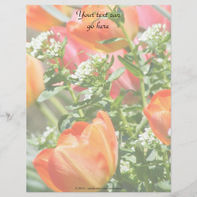 Lámina Flores de Primavera (Anverso)