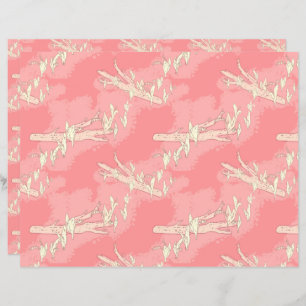 Lámina Flores de primavera de Lily-of-the-valley rosadas