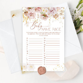 Lámina Flores del jardín Boho Juego de canto