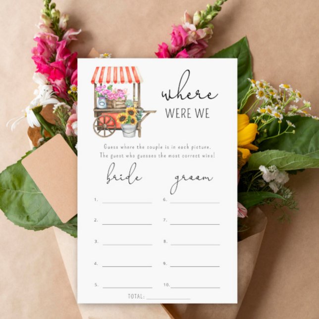 Lámina Flores - ¿Dónde estábamos los juegos de ducha de n (Subido por el creador)