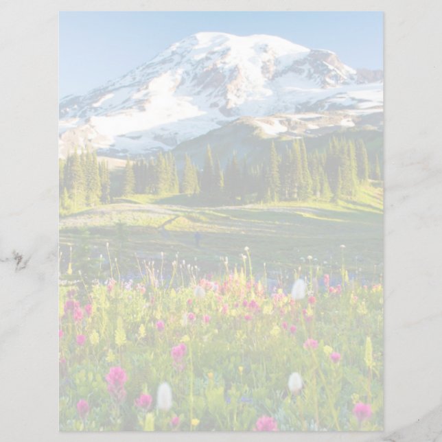 Lámina Flores | Mt. Rainier Wildflowers (Anverso)