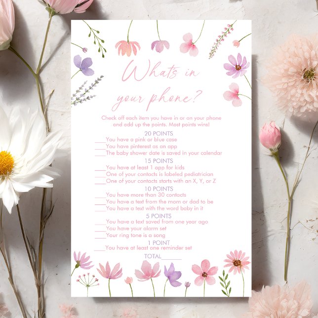 Lámina Flores salvajes rosadas púrpura lo que hay en tu j (Subido por el creador)