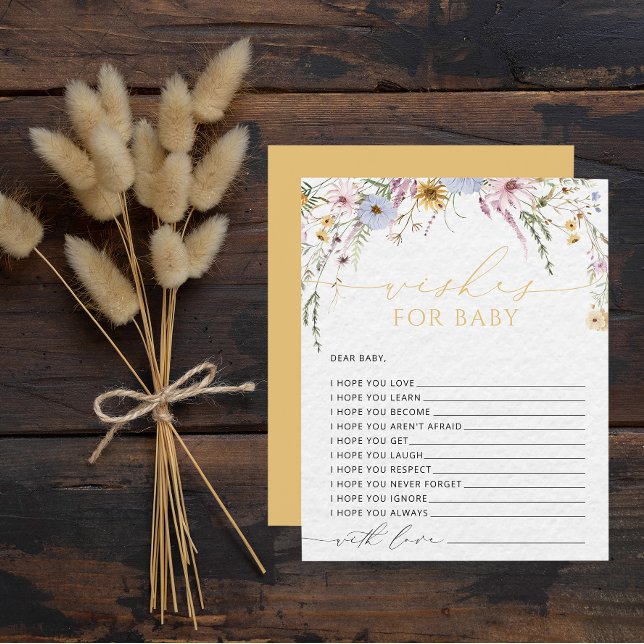 Lámina Flores silvestres acuarelas para el bebé (Subido por el creador)