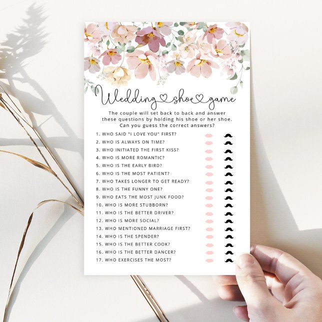 Lámina Flores silvestres elegantes El juego de zapatos bo (Subido por el creador)