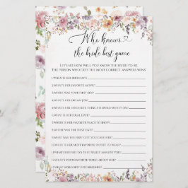 Lámina Flores silvestres elegantes que conocen el mejor j