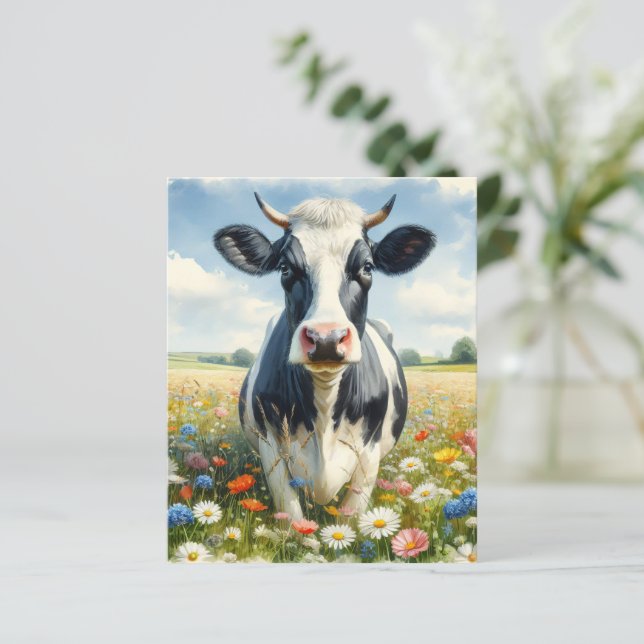 Lámina Flores silvestres Holstein Papel de cuadernillo pa (Anverso de pie)