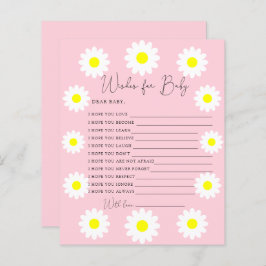 Lámina Flores silvestres maricas - Deseos para el bebé