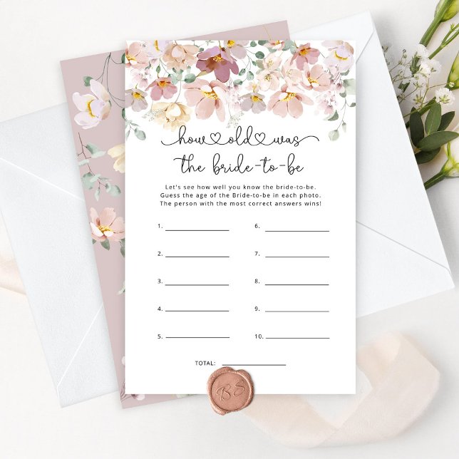 Lámina Flores silvestres ¿Qué edad tenía la novia para ju (Subido por el creador)