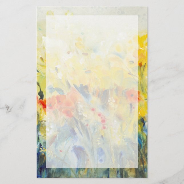 Lámina Flores Sway II (Anverso)