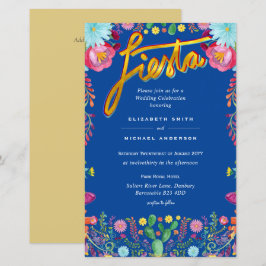 Lámina Folkart Flower Fiesta Wedting Boda